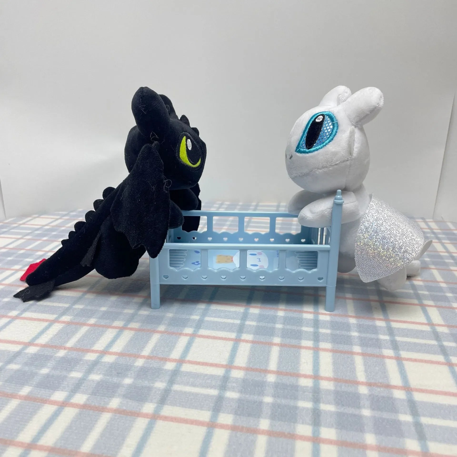 Fury Unleashed Dragon Plush Keychain