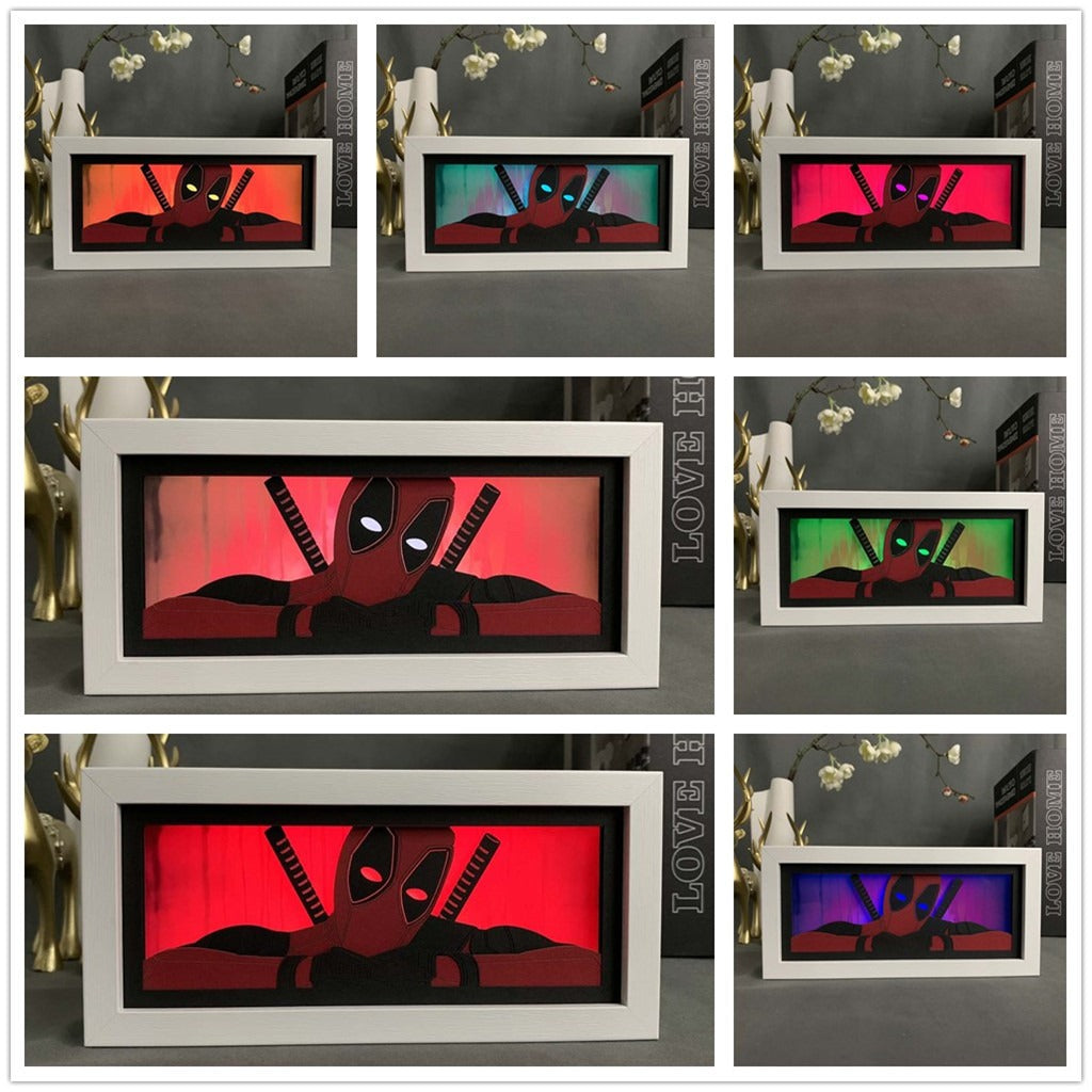 Superhero Wagon LED Light Box