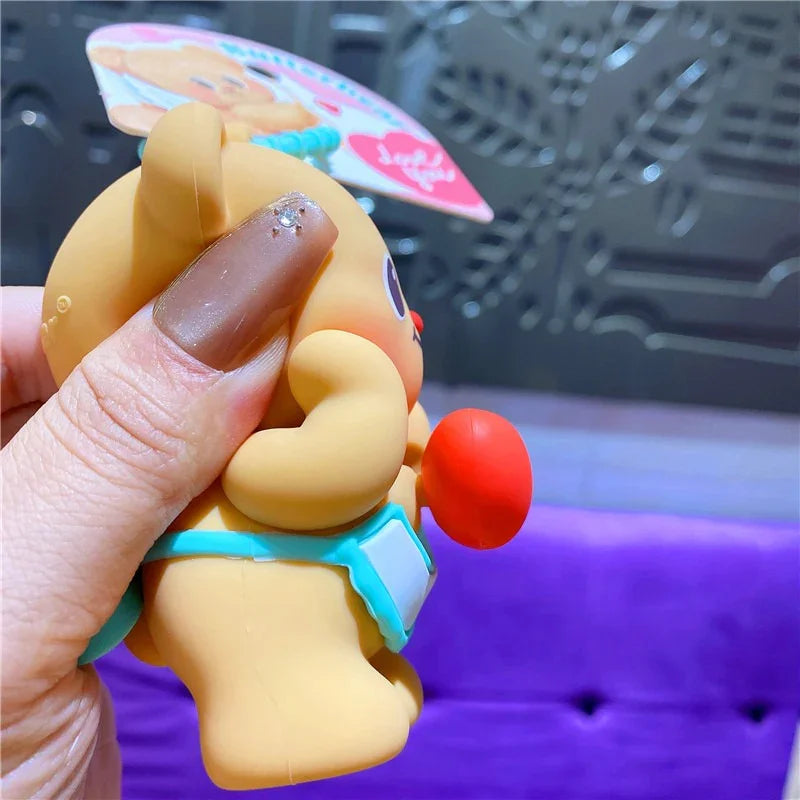 Butter Bear Squishy Love Keychain