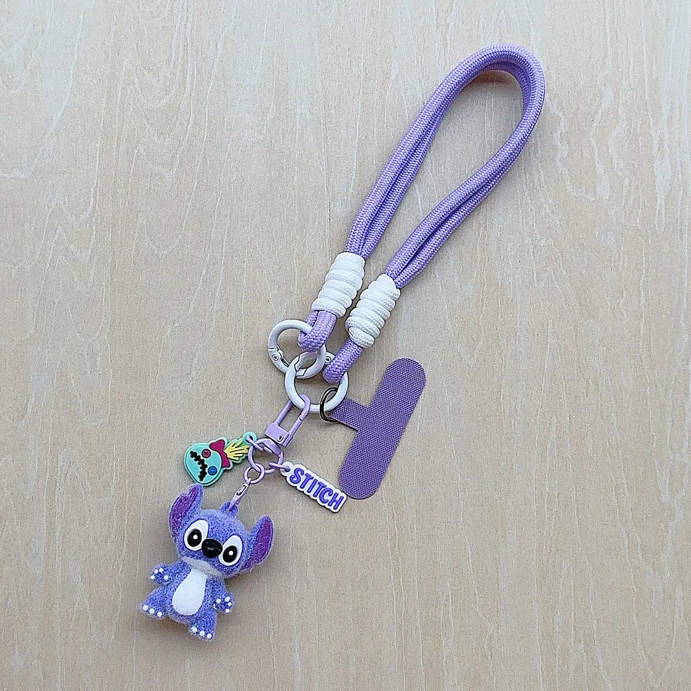 Cosmic Alien Braided Custom Keychain