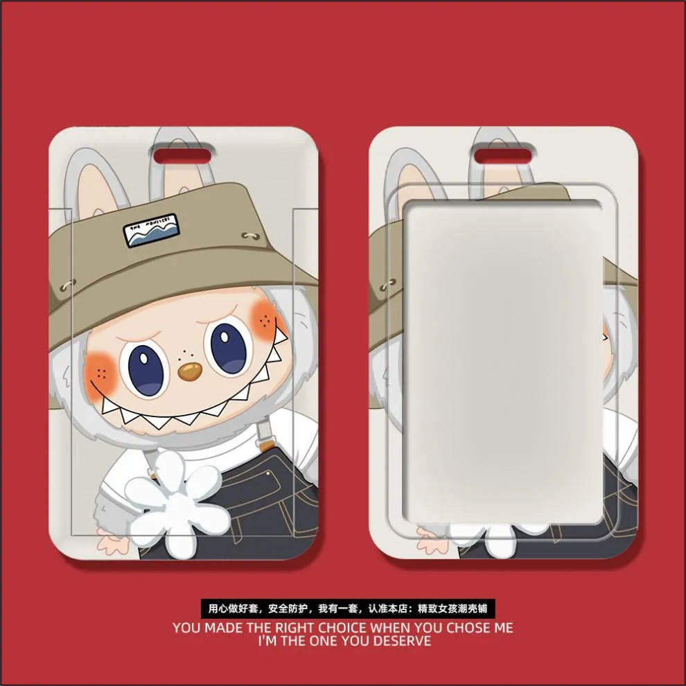 Monster Pass Labubu ID Card Holder