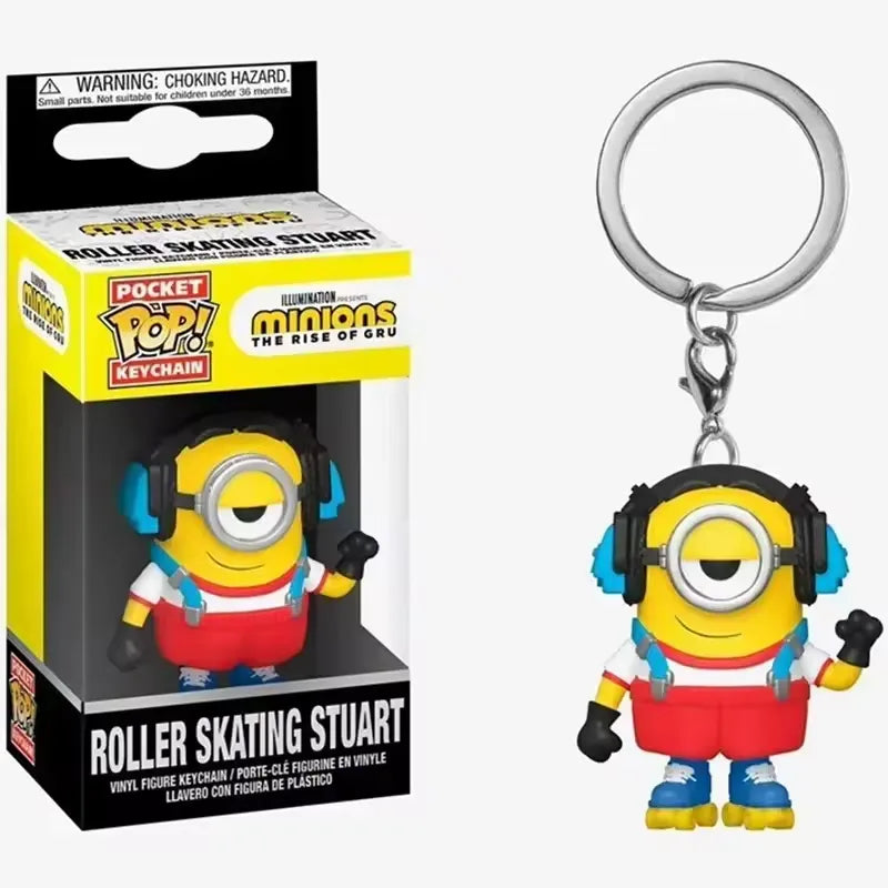 Funko Pop Minions The Rise of Gru Keychain