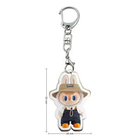Labubu Flat Friends 2D Keychain
