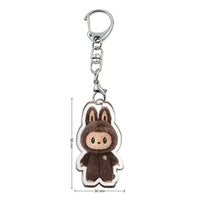 Labubu Flat Friends 2D Keychain