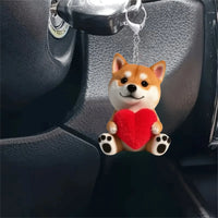 Puppy Love Forever Acrylic Keychain