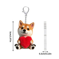 Puppy Love Forever Acrylic Keychain