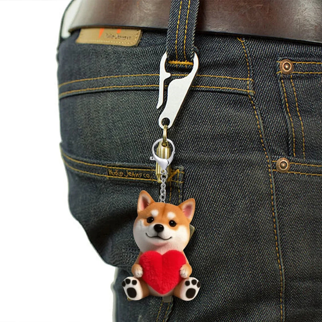 Puppy Love Forever Acrylic Keychain