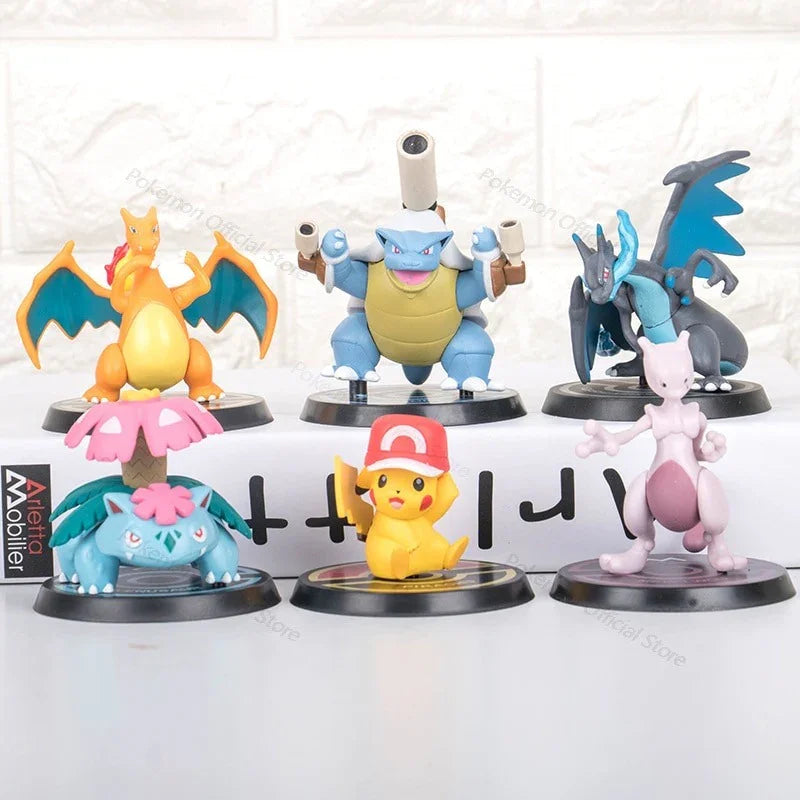 Pokimoen Battle Stance Miniature Figurines