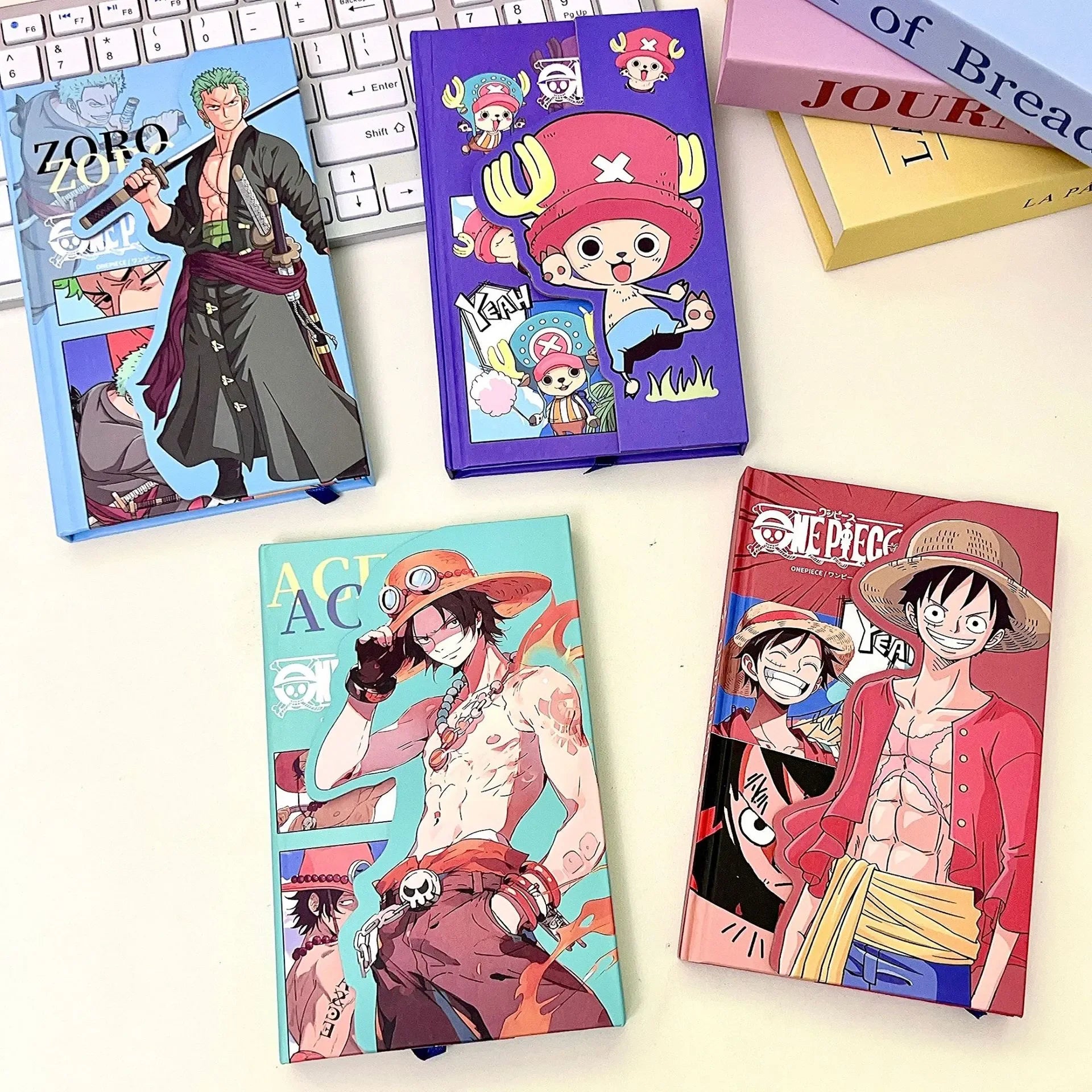 One Piece Triple Fold A6 Notebook