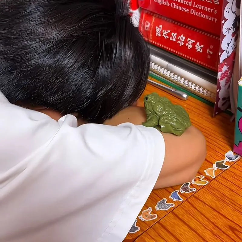 Realistic Frog Squishy Toy