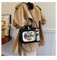 Retro Edition TV Statement Crossbody Bag