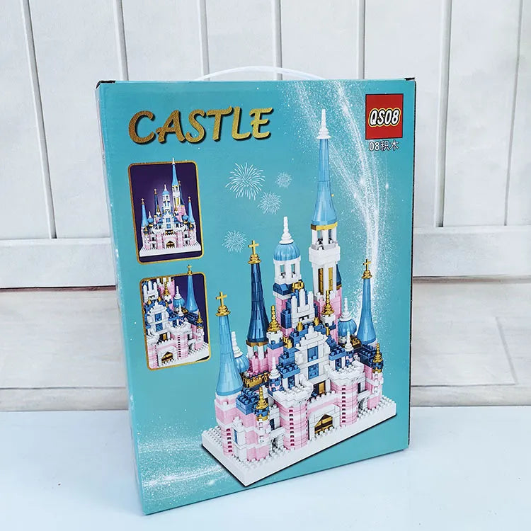 DZNY Dream Castle Building Blocks (1300+ Pcs)