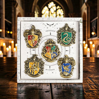 Hogwarts House Crest Brooch
