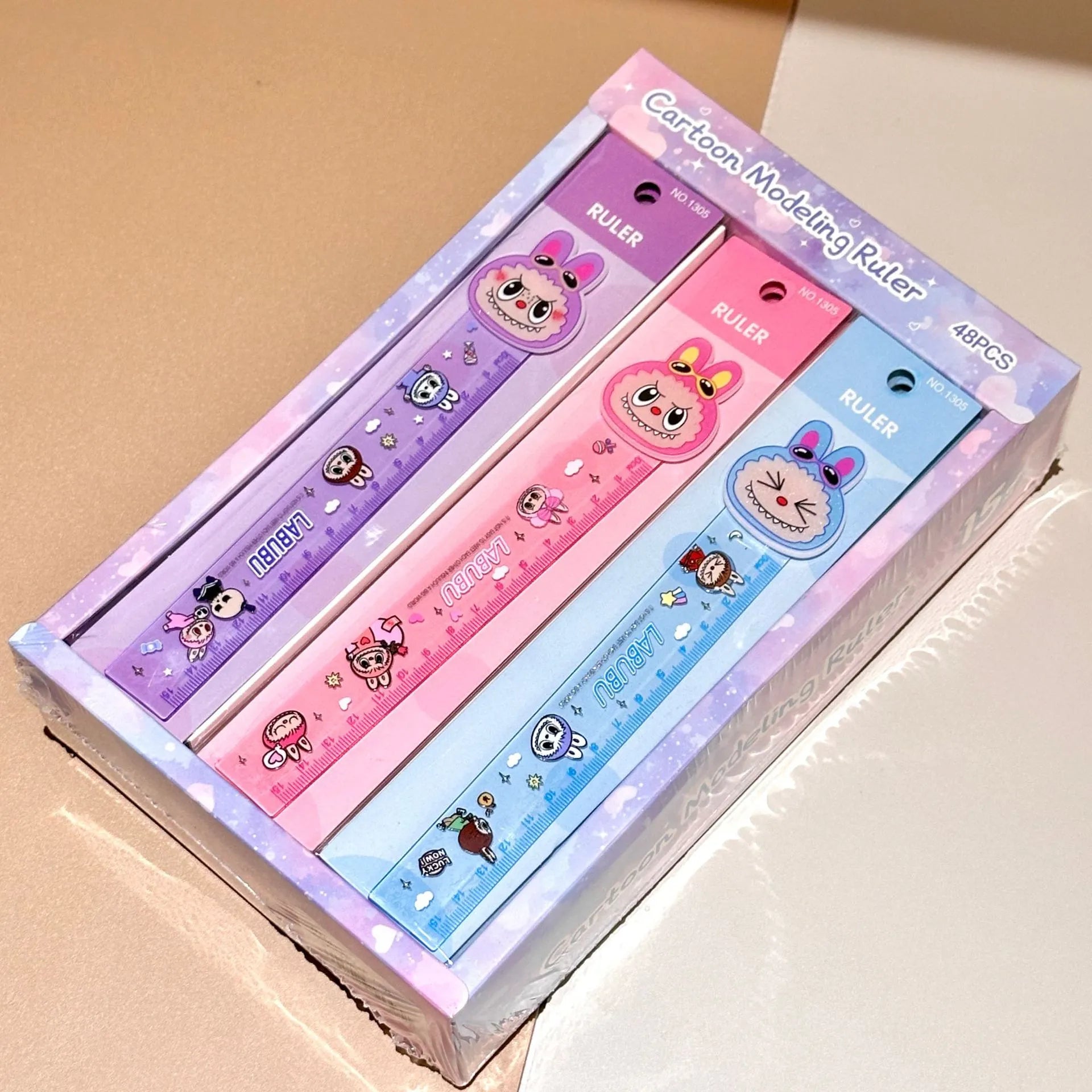 Labubu Cute Expressions Ruler