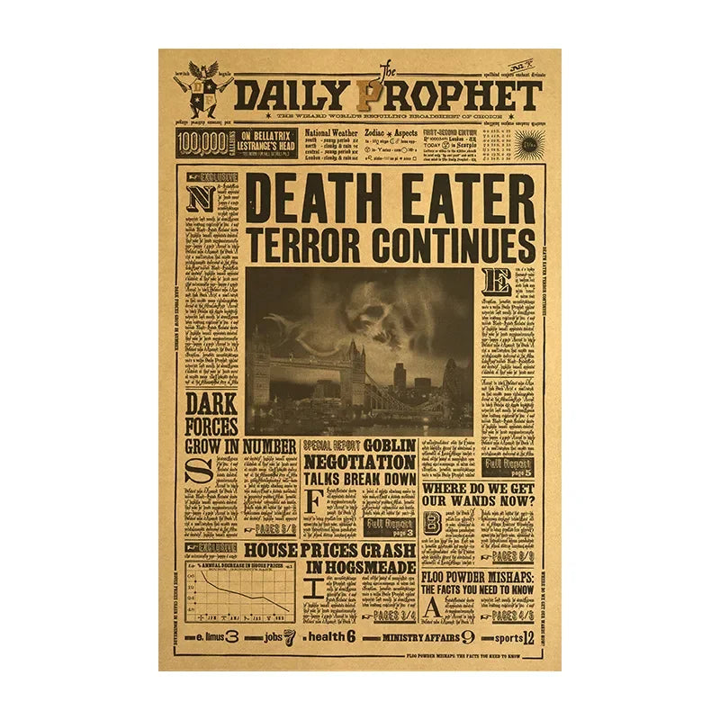 HP Daily Prophet Wall Poster