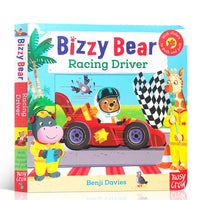 Bizzy Bear Interactive Push-Pull Board Book Collection