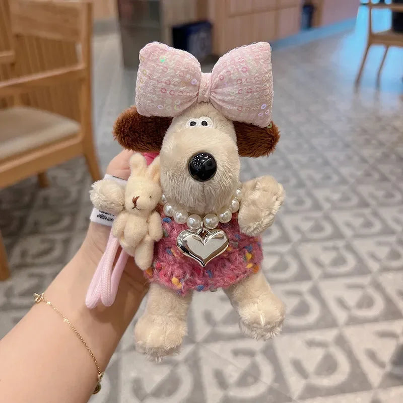Gromit Groomed Bunny Plush Keychain