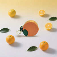 Fruity Charm Leather Bag Coin Purse