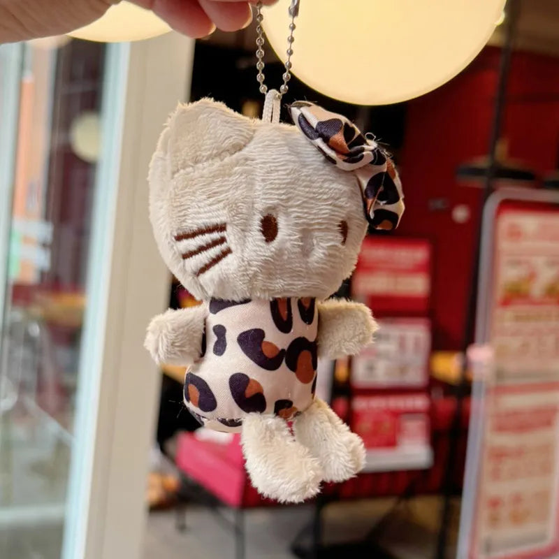 Hello Kitty Chic Leopard Keychain