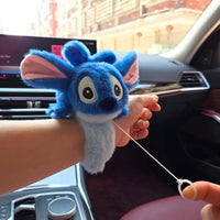 Stitch & Angel Flutter Wings Plush Bracelet (23 cm)