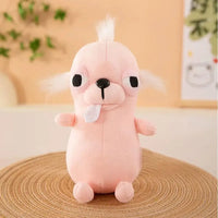 Tongue Out Chihuahua Plush Keychain