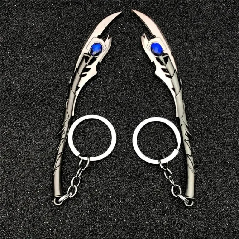 Loki's Long Scepter Weapon Metal Keychain