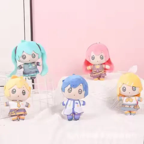 Hatsune Miku & Friends Plush Keychain