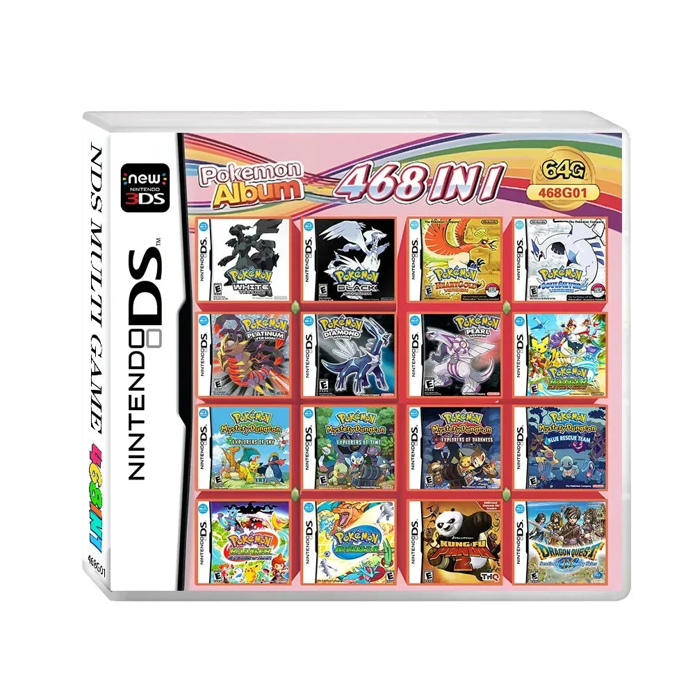 Multiple Games 4300 in 1 NDS Cartridges (English US)
