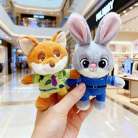 Nick & Judy Expressive Plush Keychain