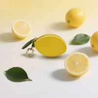 Fruity Charm Leather Bag Coin Purse