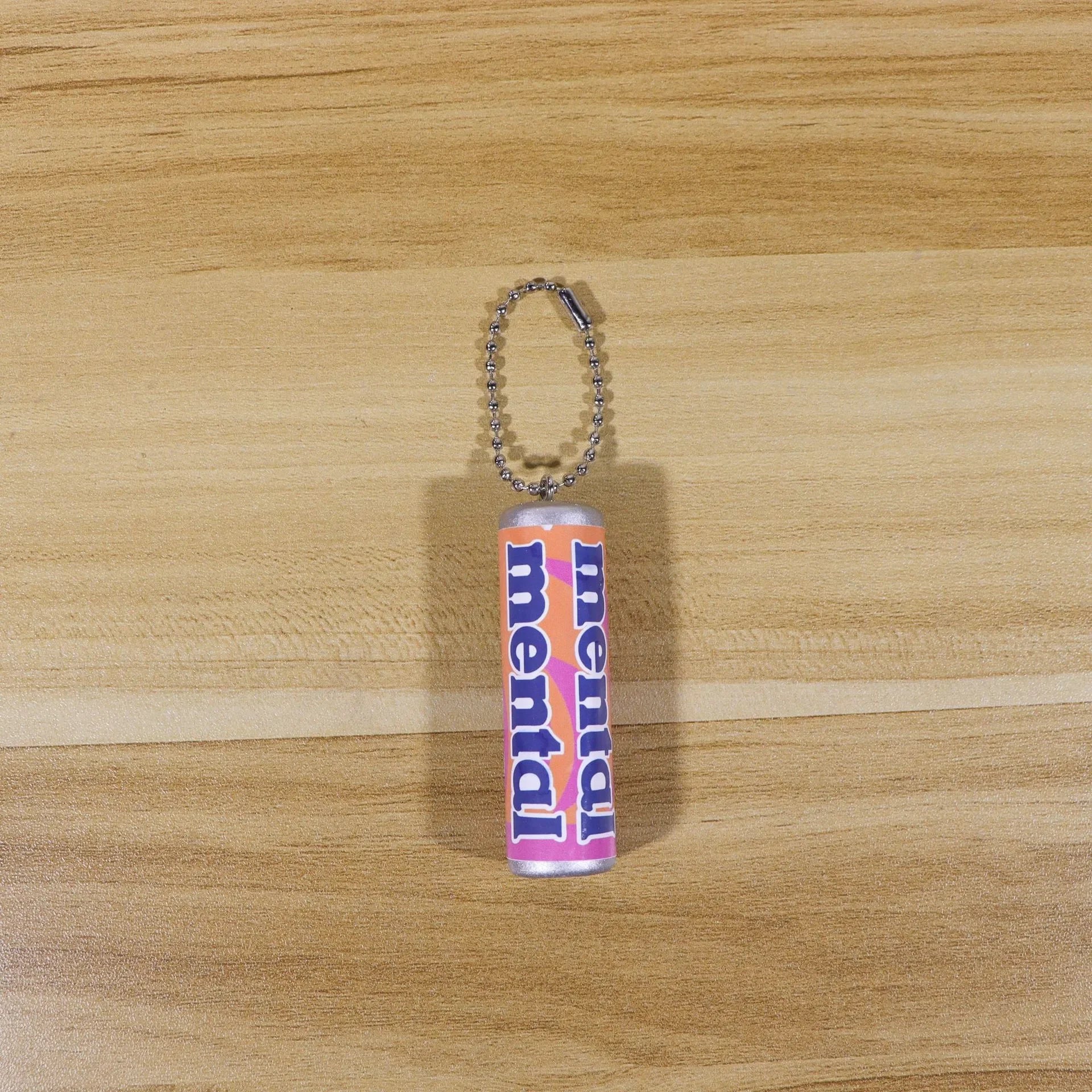 Mental Simulated Mint Packet Keychain