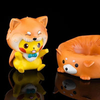 Pokimoen Pikachu Dog Party Figurine (13 cm)