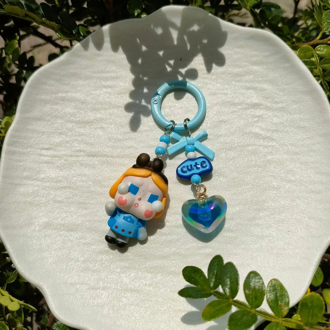 Crybaby Cuties Resin Charm Keychain