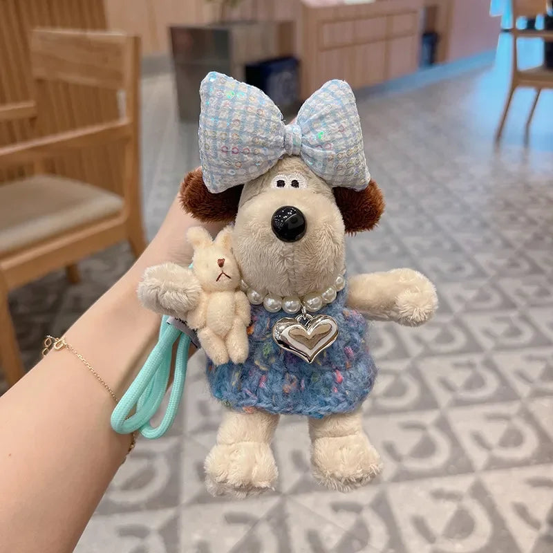 Gromit Groomed Bunny Plush Keychain