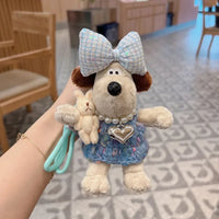 Gromit Groomed Bunny Plush Keychain