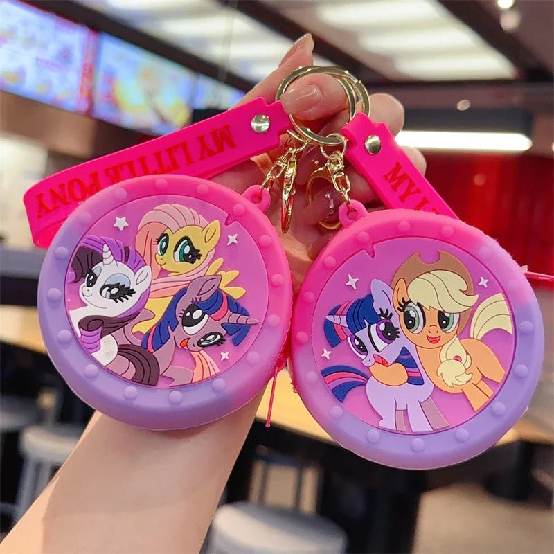My Little Pony Round Silicone Coin Purse