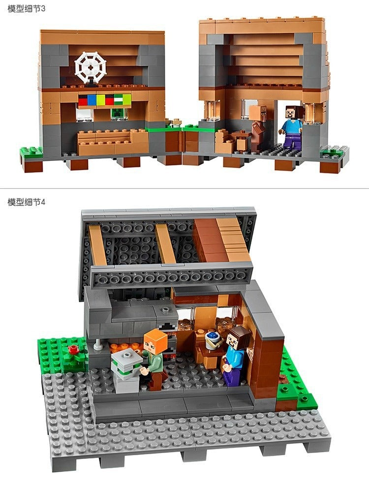 Minekraft Village Building Blocks