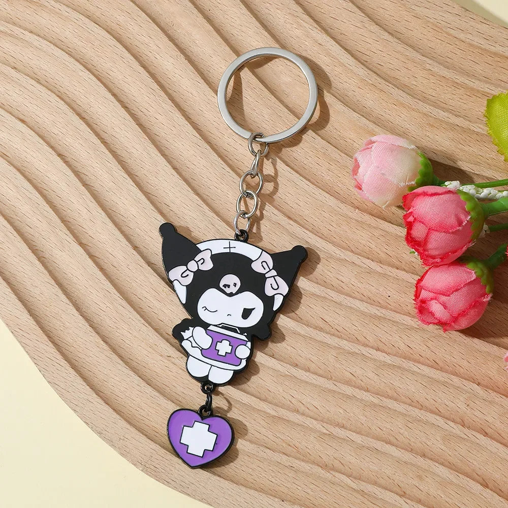 Kuromi Medical Mischief Keychain