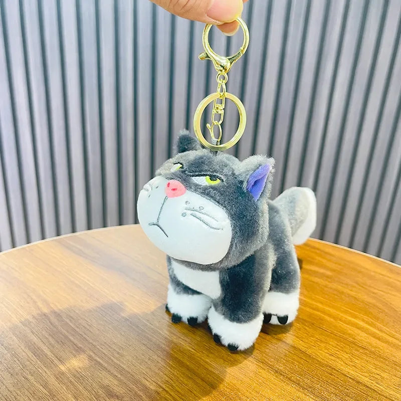 Lucifer Cat Grim Attitude Keychain