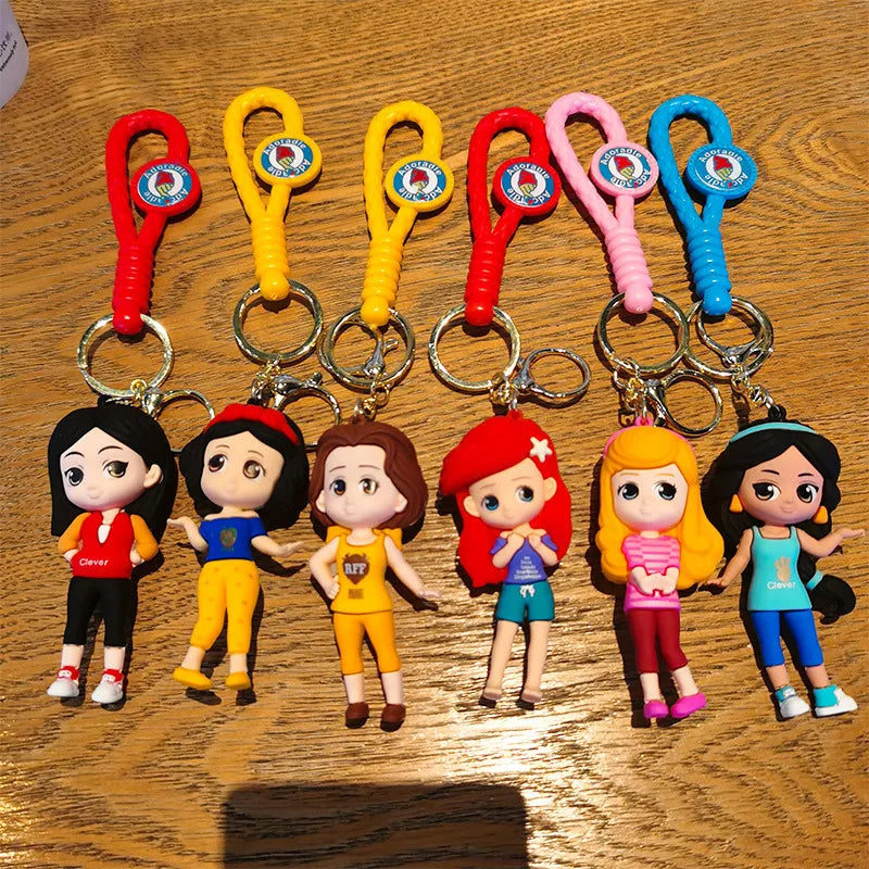 DZNY Royal Princess Doll Keychains