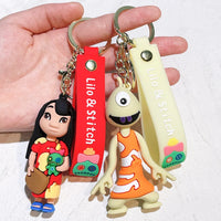 Lilo & Stitch Animation 3D Keychain