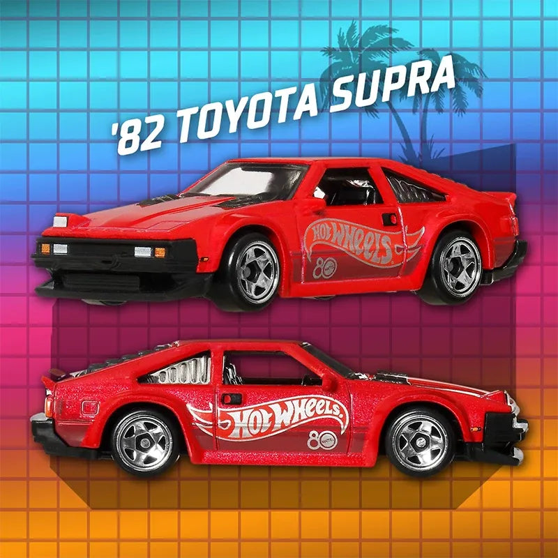 Hot Wheels 80s Exclusive Red Edition Set