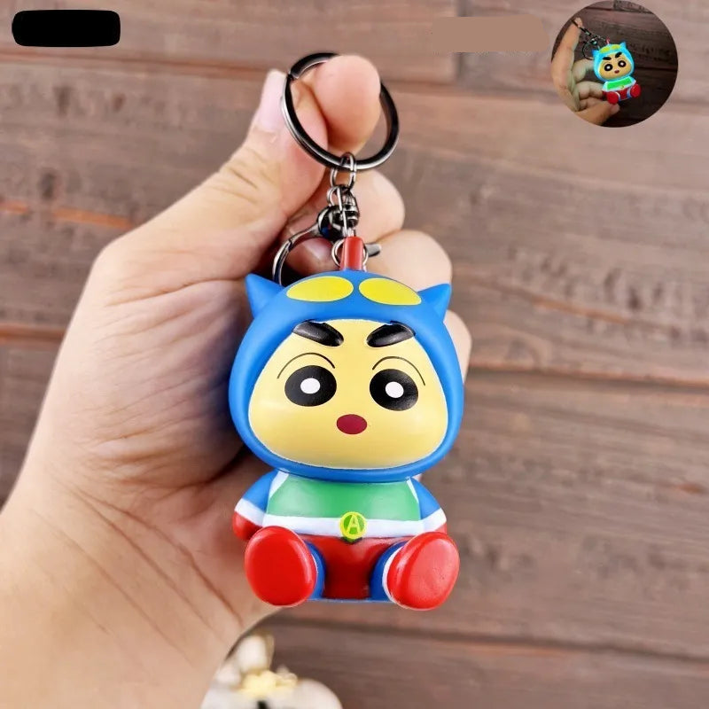 Shinnosuke Beam Cosplay LED Keychain