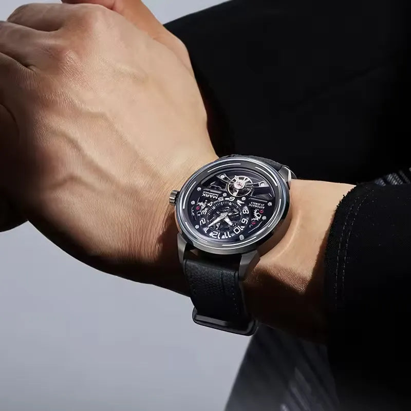 Mark Fairwhale Titanium Soul Tourbillon Watch
