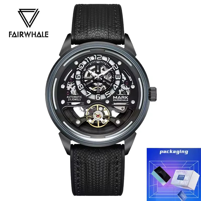 Mark Fairwhale Titanium Soul Tourbillon Watch