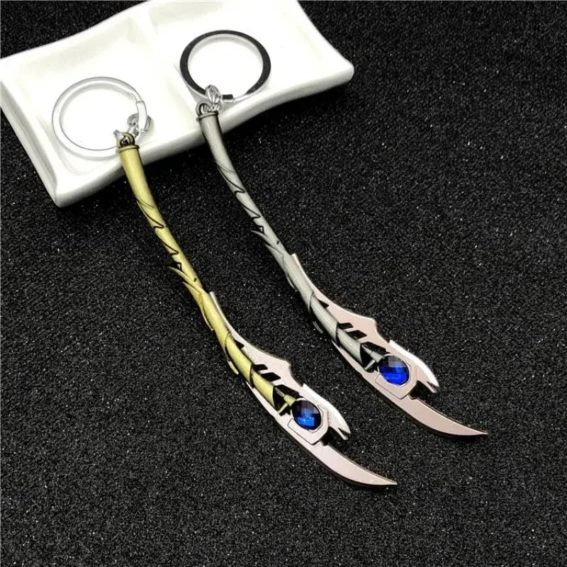 Loki's Long Scepter Weapon Metal Keychain