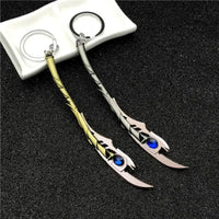Loki's Long Scepter Weapon Metal Keychain