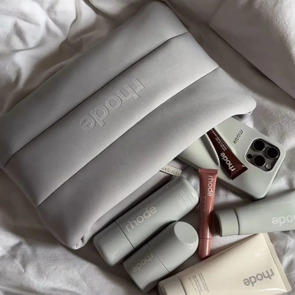 Rhode Glam on the Go Makeup Pouch