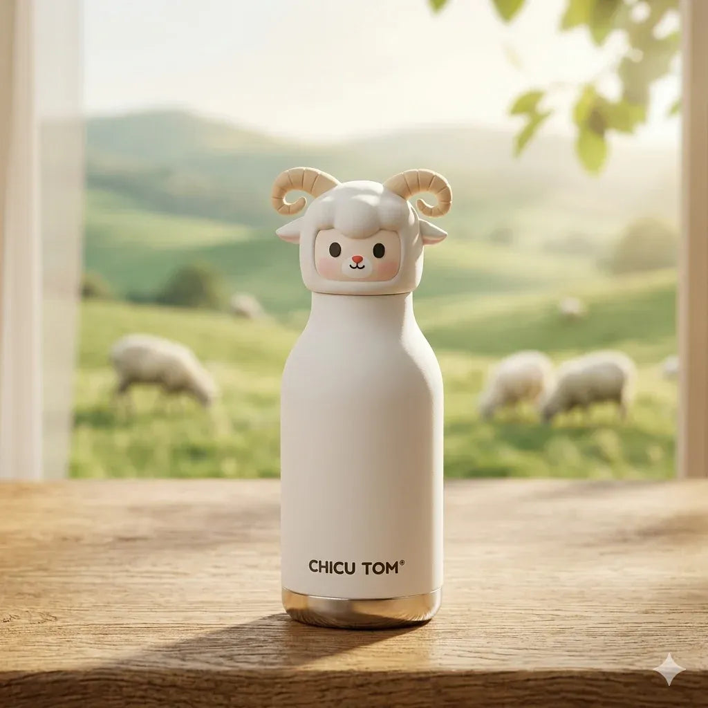 Chicu Tom Animal Safari Insulated Water Bottle (480 ml)