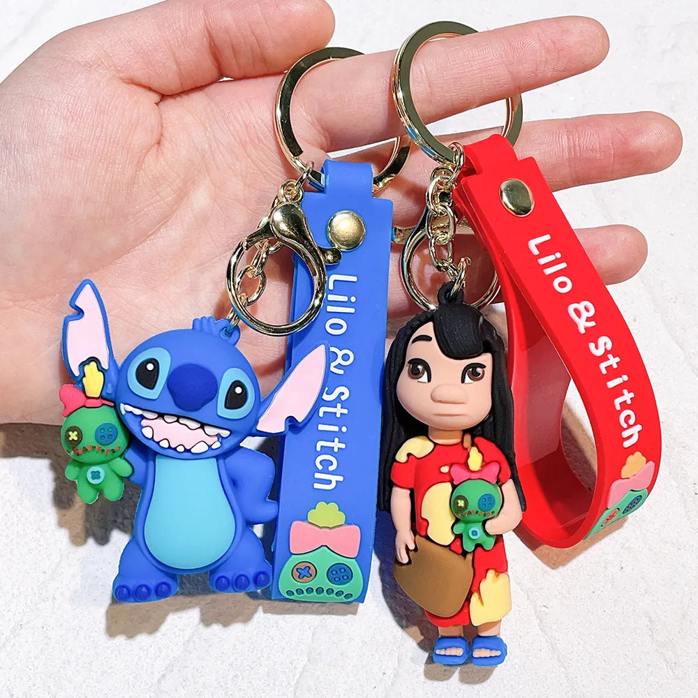 Lilo & Stitch Animation 3D Keychain